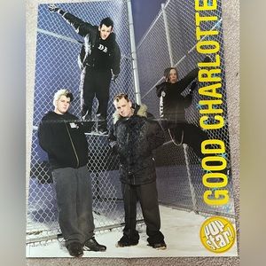 Vintage Y2K Rare Good Charlotte Posters